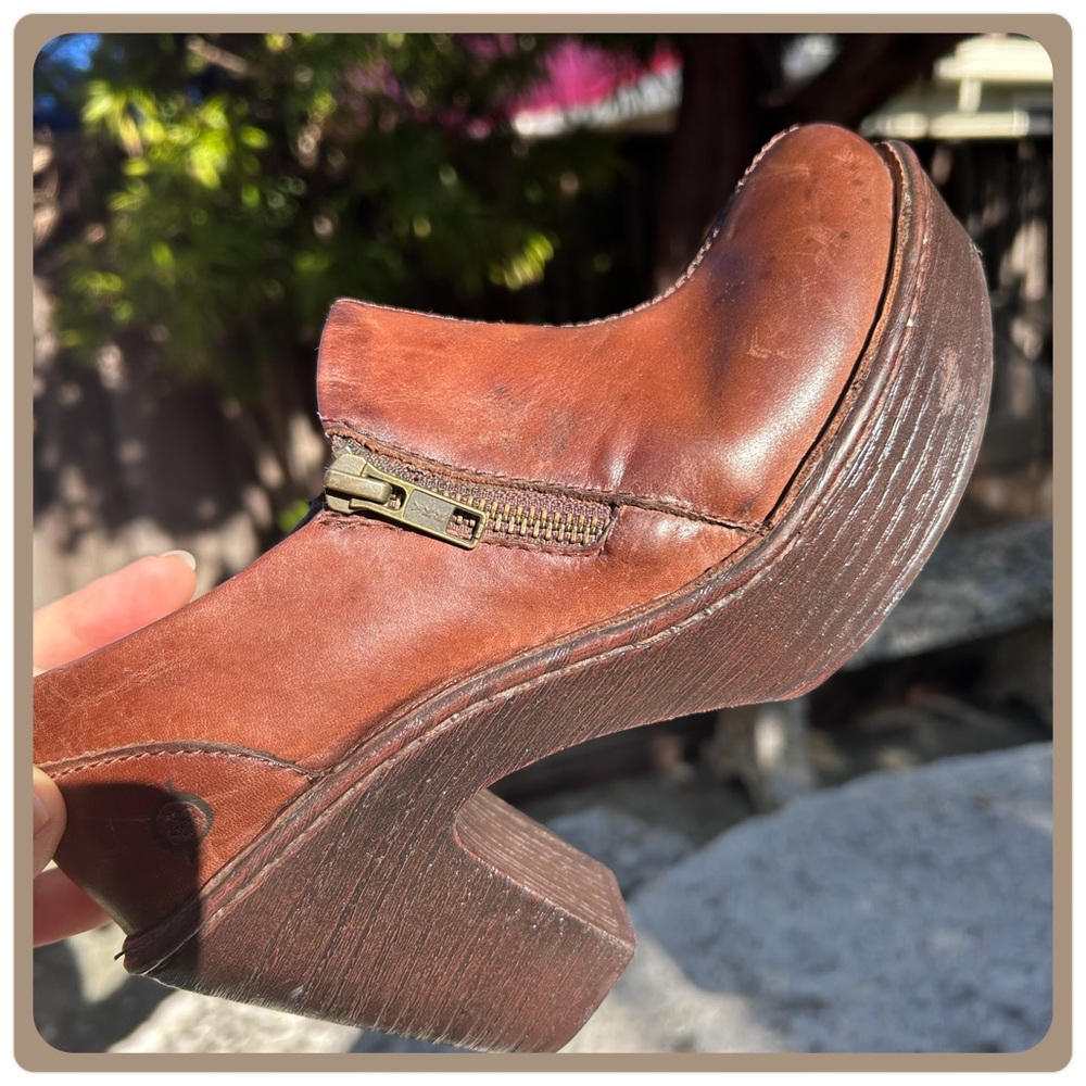 Born Famke platform clog booties - Picture 6 of 6